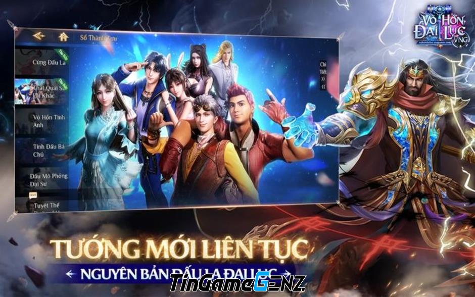 Game thẻ tướng chiến thuật Võ Hồn Đại Lục VNG sắp ra mắt tại Việt Nam