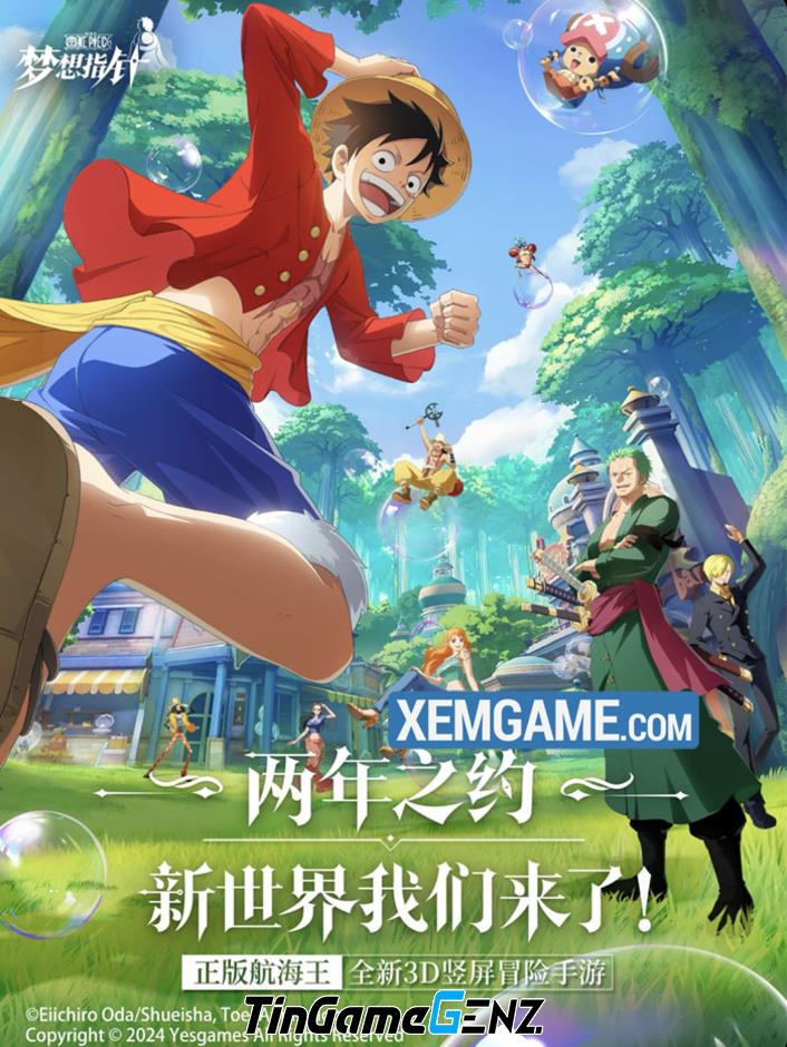 Game thẻ tướng mới One Piece: Dream Pointer với hình ảnh chuẩn manga