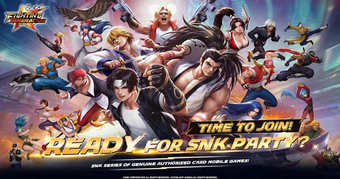 Game thẻ tướng SNK: Fighting Masters - Chiến đấu cùng dàn nhân vật The King of Fighters