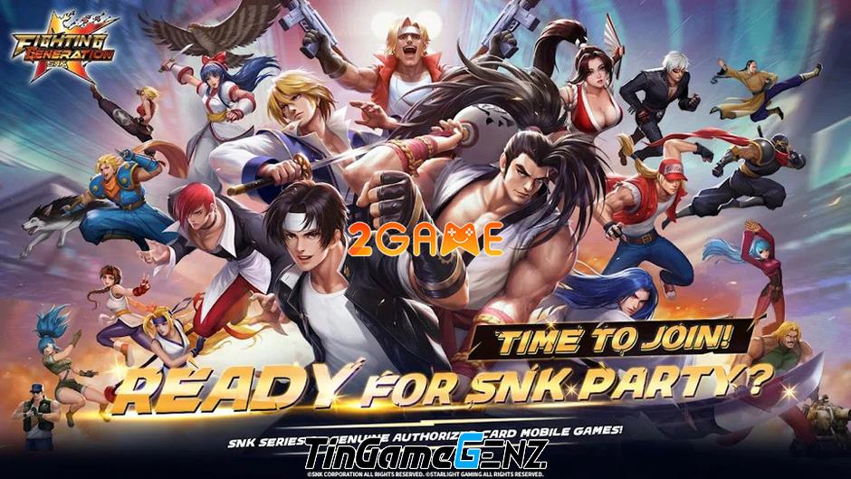 Game thẻ tướng SNK: Fighting Masters - Chiến đấu cùng dàn nhân vật The King of Fighters