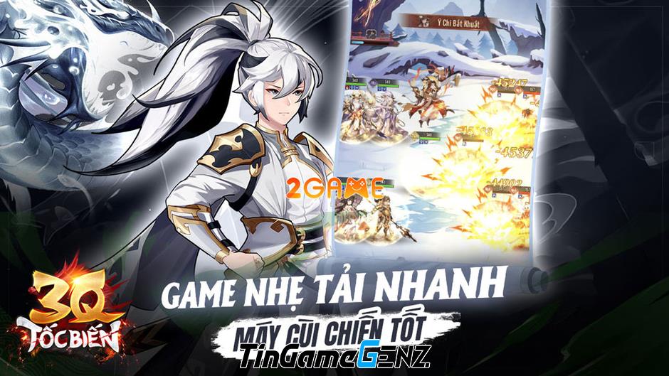 Game thẻ tướng Tam Quốc 3Q Tốc Biến sẽ ra mắt tại Việt Nam vào tháng 3/2024