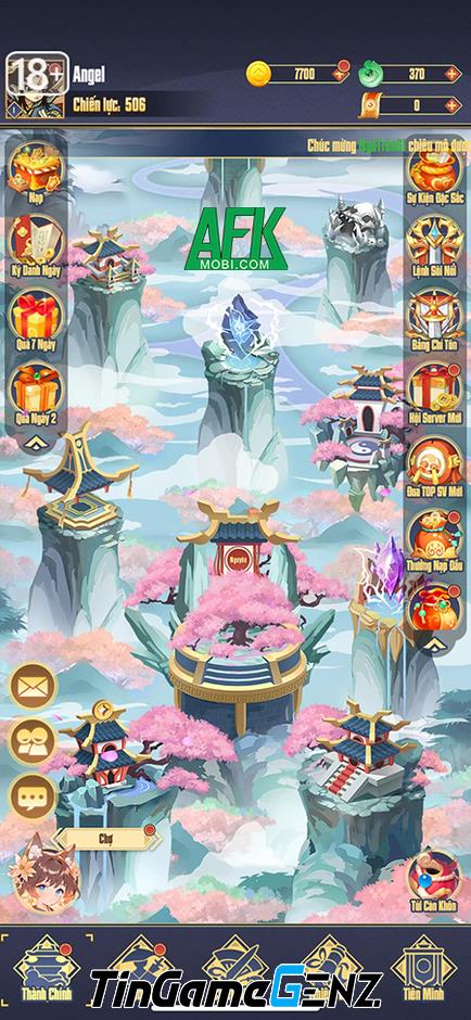 Game Thiên Đình Ta Vô Địch: Chơi nhanh, dân cày dễ đua Top