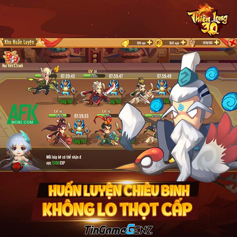 Game Thiên Long 3Q - Đấu tướng Tam Quốc cưỡi Rồng cưỡi Phượng chính thức ra mắt tại Việt Nam