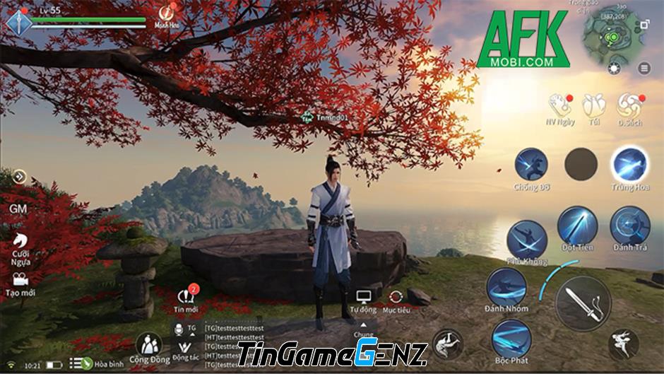 Game Thiên Nhai Minh Nguyệt Đao VNG: Đồ họa đỉnh cao, gameplay tuyệt vời