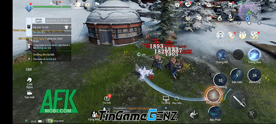 Game Thiên Nhai Minh Nguyệt Đao VNG: Đồ họa đỉnh cao, gameplay tuyệt vời