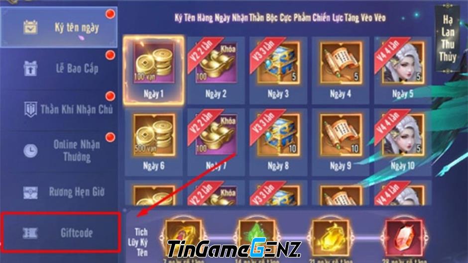 Game Thiên Vũ Thần Vương 2024: Mã code và hướng dẫn nhập đầy đủ