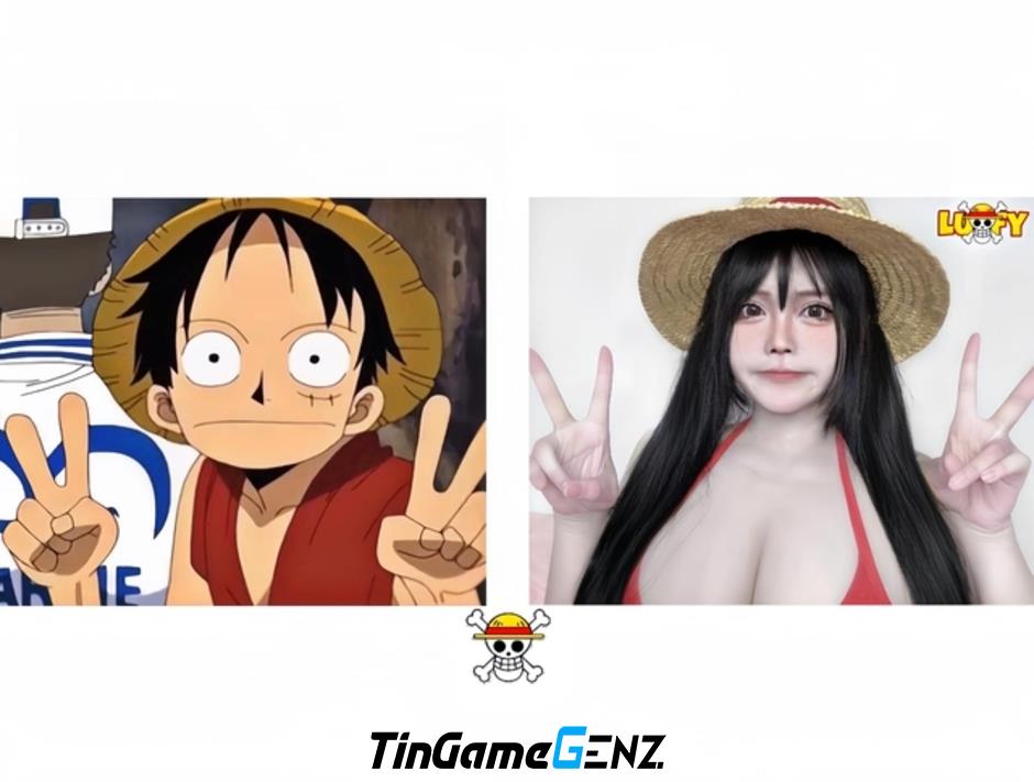 Game thủ nữ cosplay Luffy khoe khung cơ thể ấn tượng và tâm hồn hùng hậu