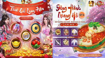 Game thủ Tân Thiên Long Mobile hưởng ứng chuỗi sự kiện ingame Chế Y Phục Cẩm