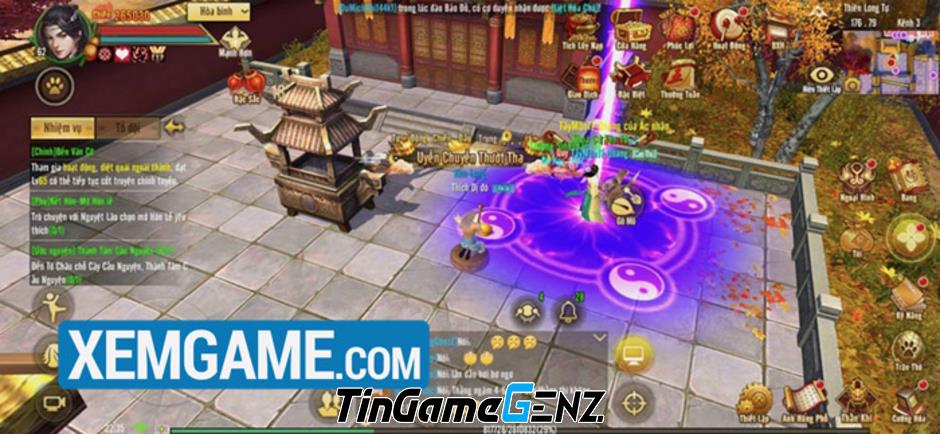 Game thủ Tân Thiên Long Mobile hưởng ứng chuỗi sự kiện ingame Chế Y Phục Cẩm