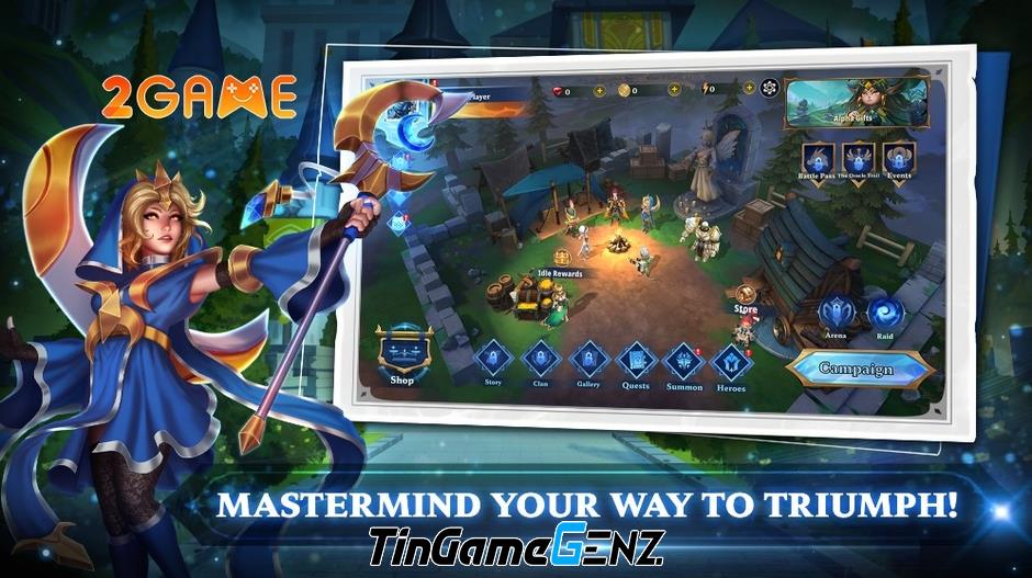 Game thủ thành Heroes Defense do người Việt phát triển