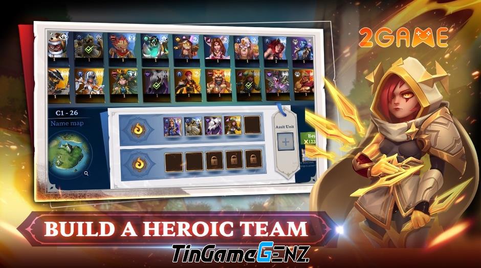 Game thủ thành Heroes Defense do người Việt phát triển