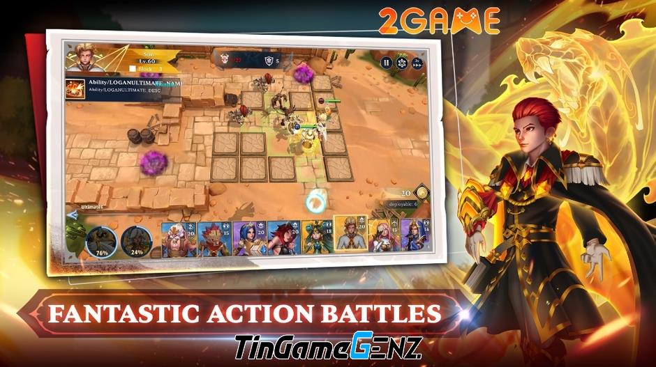 Game thủ thành Heroes Defense do người Việt phát triển