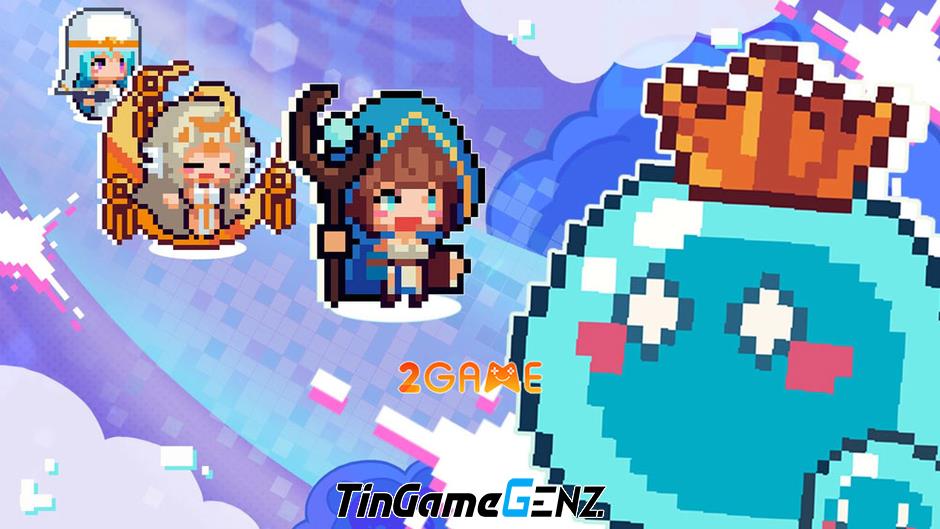 Game thủ thành Pixel Chaos với đồ họa pixel và lối chơi siêu bánh cuốn