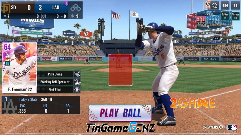 Game thủ trên toàn cầu sẽ được trải nghiệm MLB Rivals - game thể thao hấp dẫn của Com2uS