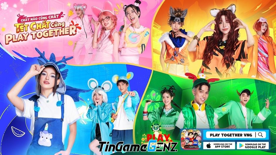 Game thủ tự tin khoe Tết chất cùng Play Together VNG