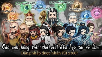 "Game Tower Defense kiếm hiệp Đại Võ Lâm mới"