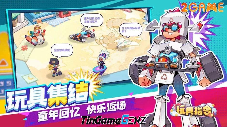 Game Toy Command - Trải nghiệm nhập vai thú vị với các món đồ chơi