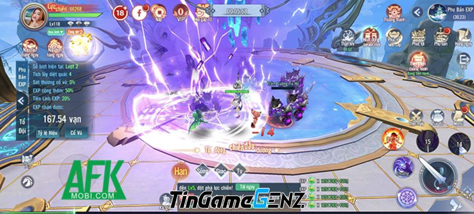 Game Tu Tiên Giới – VTC: Trải nghiệm cảm giác phiêu diêu trên con đường Tu tiên Nhập ma