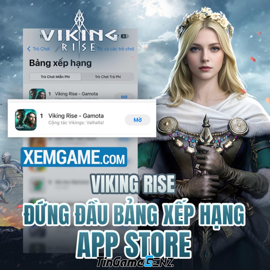 Game Viking Rise trên iOS: Khám phá sức hút đặc biệt!