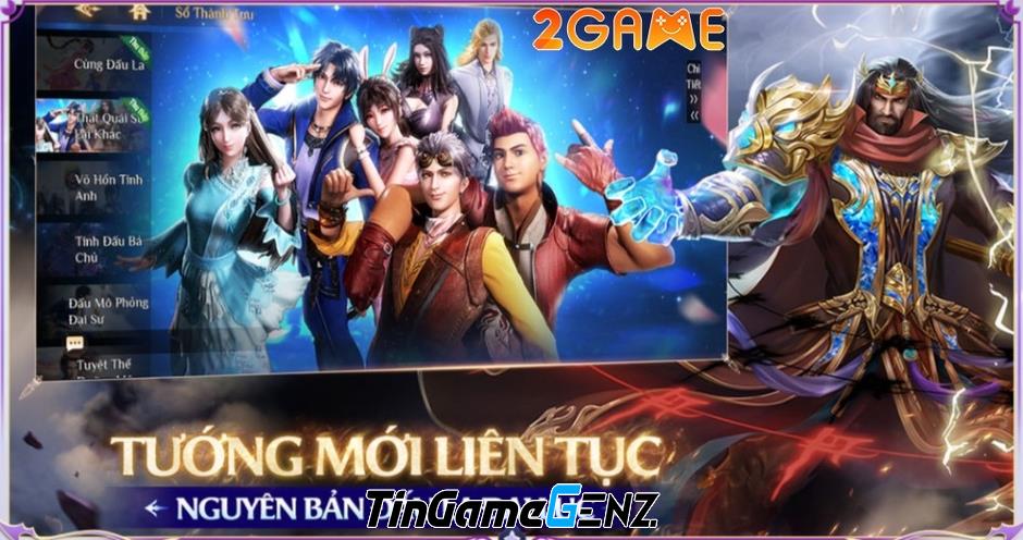 Game Võ Hồn Đại Lục VNG - phiên bản hot từ Thái Lan sắp ra mắt tại Việt Nam