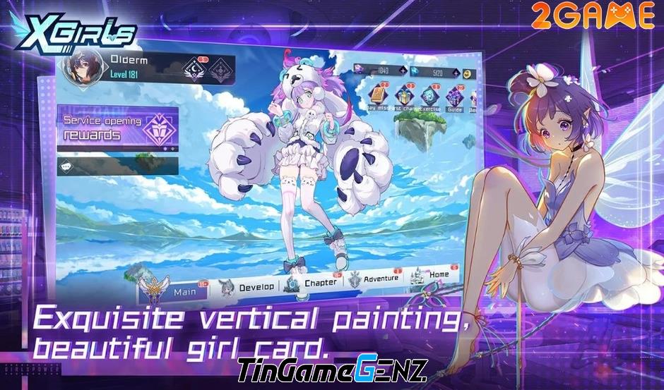 Game X Girls - Trò chơi thẻ tướng với nhân vật nữ xinh đẹp và phong cách anime