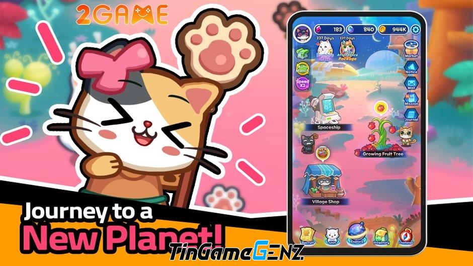 Game xếp kim cương Pome Rumble M với đồ họa dễ thương