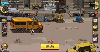 Game Zombie Buster: Bus Blitz - Chiến thuật thủ thành diệt zombies không tưởng