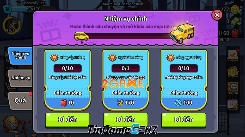 Game Zombie Buster: Bus Blitz - Chiến thuật thủ thành diệt zombies không tưởng