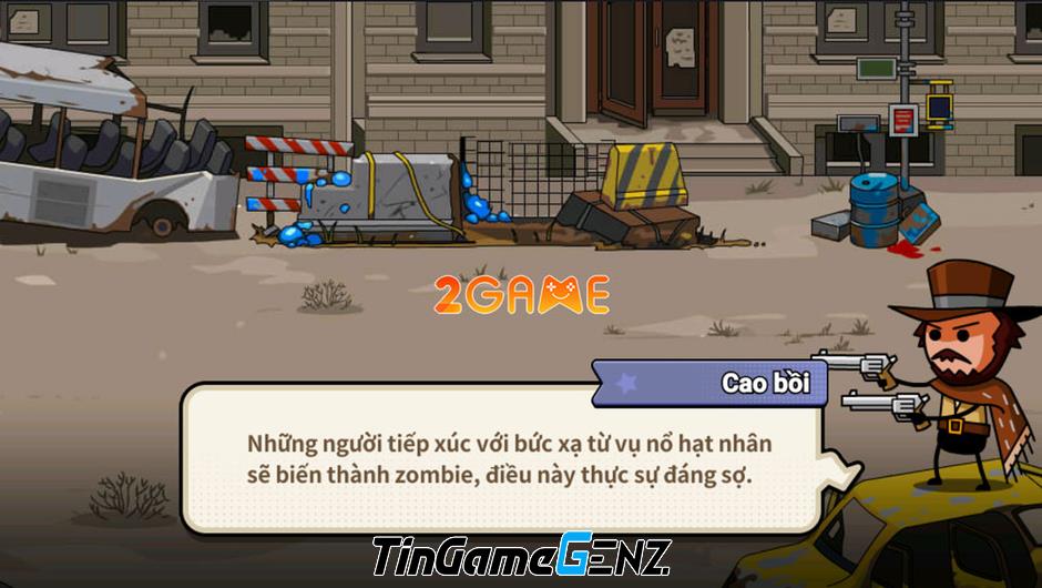 Game Zombie Buster: Bus Blitz - Chiến thuật thủ thành diệt zombies không tưởng