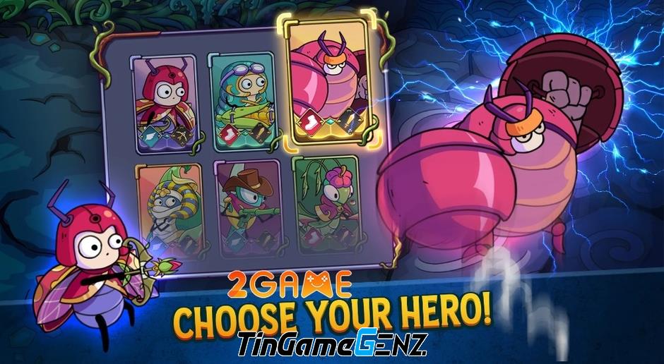 Garden Guardians TD – Bảo vệ vương quốc côn trùng theo phong cách Plants vs. Zombies