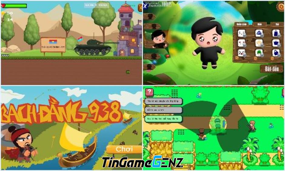 GenZ giải bài toán tạo game về lịch sử Việt Nam.