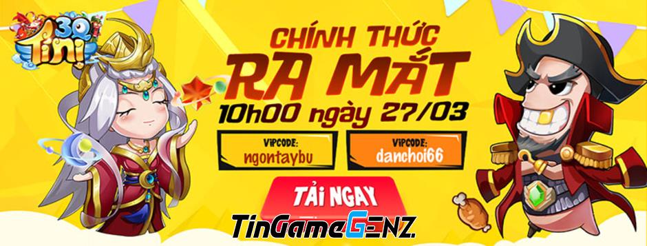 Gift code game 3Q Tí Nị Đại Nhạc Đấu mới nhất tháng này