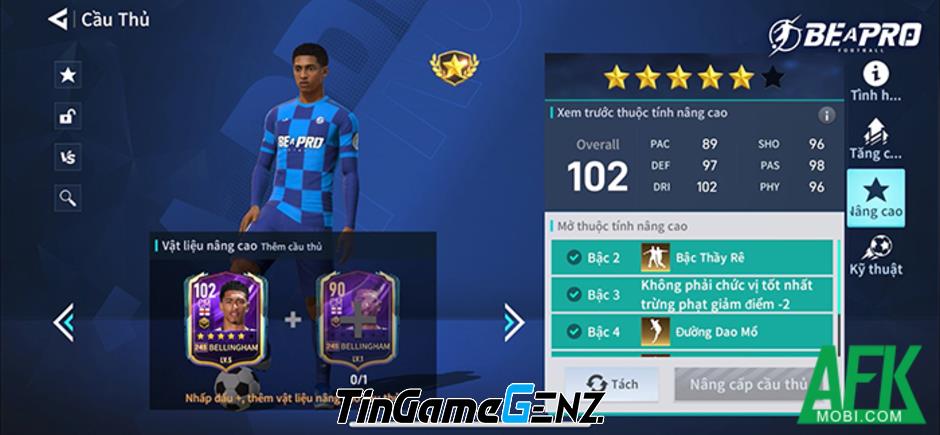 Gift code game Be a Pro: Football mới nhất tháng này