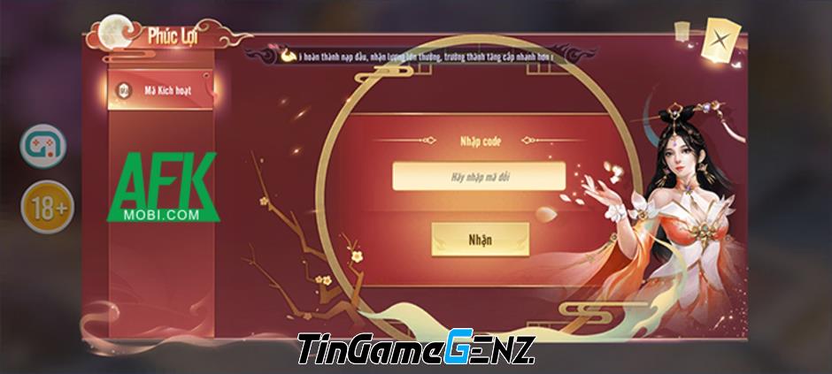 Gift code game Nghịch Duyên Thiên Ý tháng mới nhất