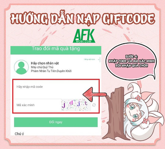 Gift code game Phàm Nhân Tu Tiên: Duyên Khởi mới nhất tháng này