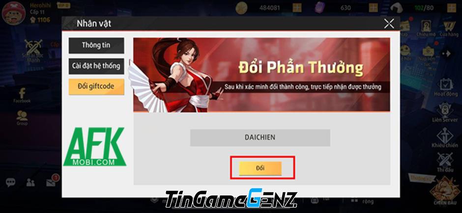 Gift code game Siêu Anh Hùng Đại Chiến mới nhất trong tháng