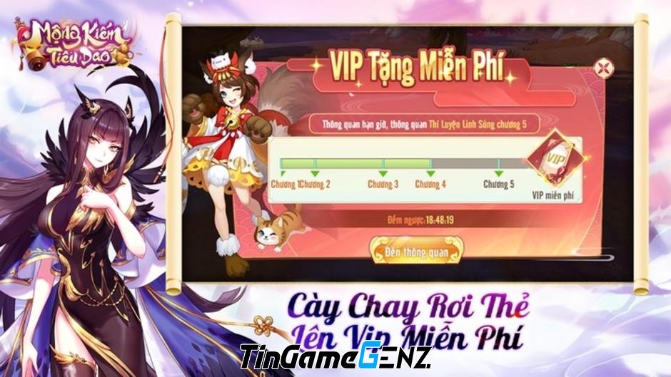 Gift code Mộng Kiếm Tiêu Dao và cách nhập liệu