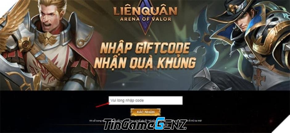 Giftcode Liên Quân Mobile Tháng 1/2024 và hướng dẫn nhập để nhận quà miễn phí.