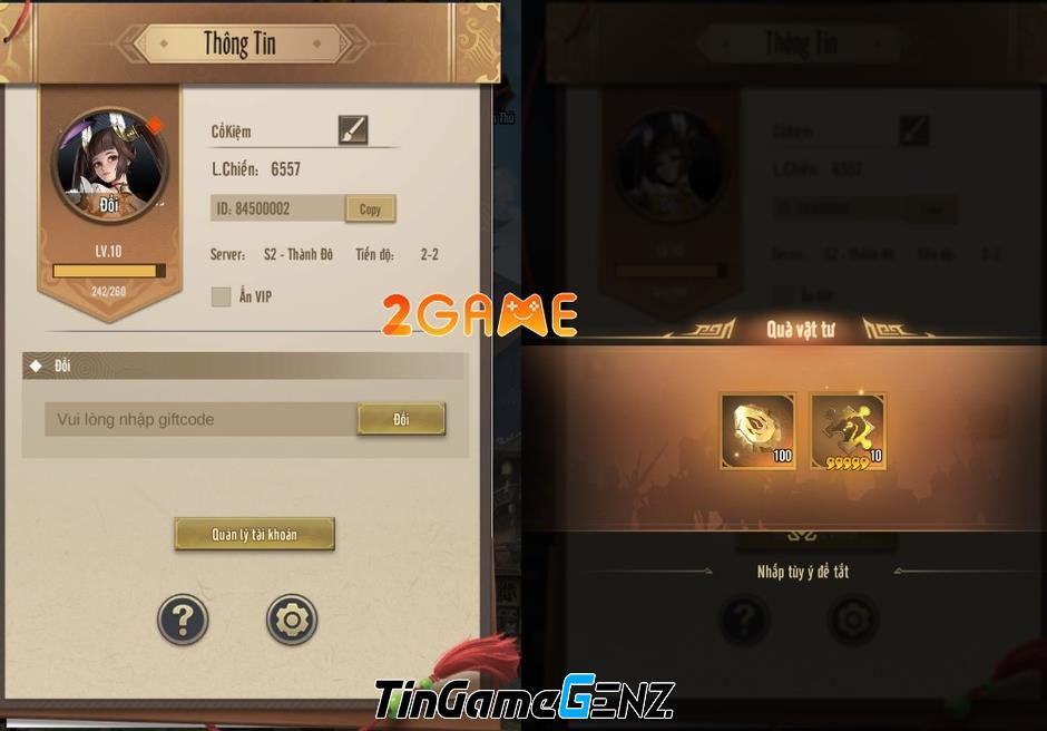 Giftcode Thủ Thành Tam Quốc mới cùng top tướng game