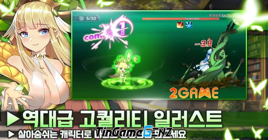 Girls Fighting – Game nhập vai Hàn Quốc mang phong cách anime