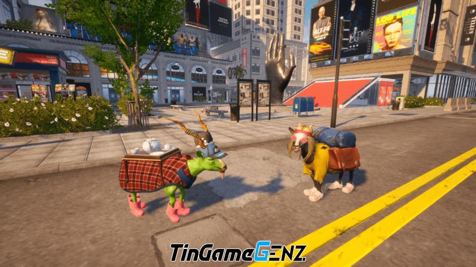 Goat Simulator 3 - Game mô phỏng hấp dẫn sắp ra mắt trên Android và iOS.