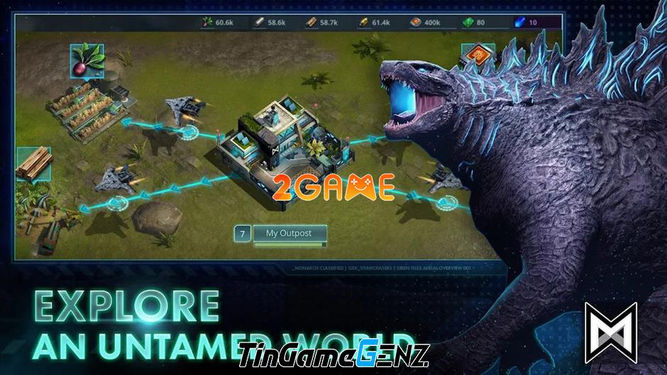 Godzilla x Kong: Titan Chasers - Game chiến thuật từ bom tấn sắp ra mắt vào tháng 3