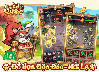 GoGo Tam Quốc: Game khuyển tướng tranh hùng sẽ ra mắt vào ngày đã được xác định