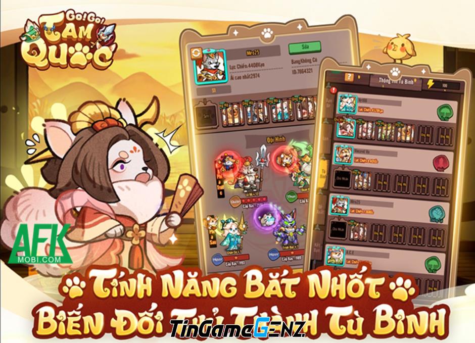 GoGo Tam Quốc: Game khuyển tướng tranh hùng sẽ ra mắt vào ngày đã được xác định