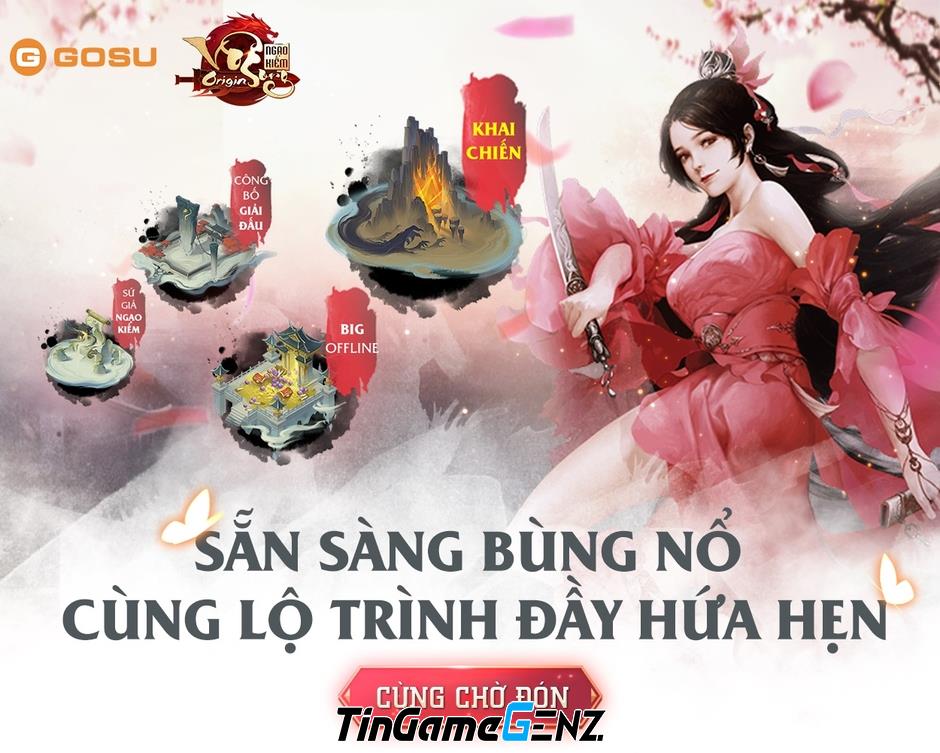 GOSU phát hành Ngạo Kiếm Vô Song Origin, thu hút cộng đồng game thủ lâu năm