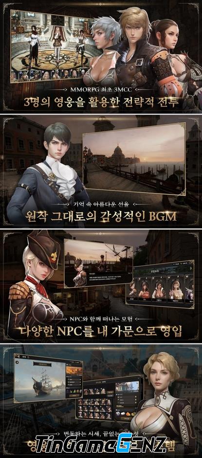 Granado Espada M: Kế thừa huyền thoại MMORPG trên di động