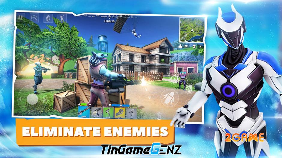 Grand Strike: Battle Royale - Đăng kí chính thức trên Android!