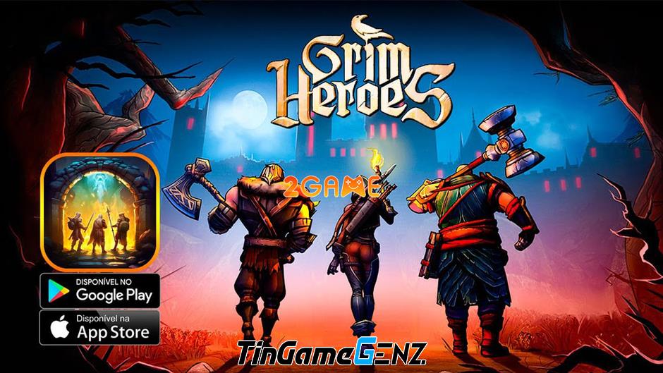 Grim Heroes - Game nhập vai khám phá hầm ngục đáng sợ