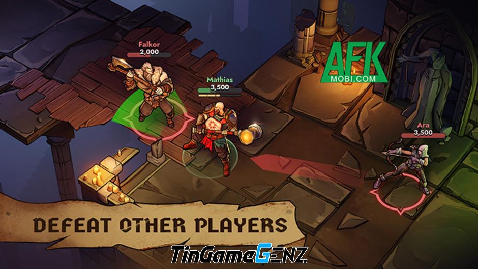 Grim Heroes: Game nhập vai PvP Arena sinh tồn trong hầm tối