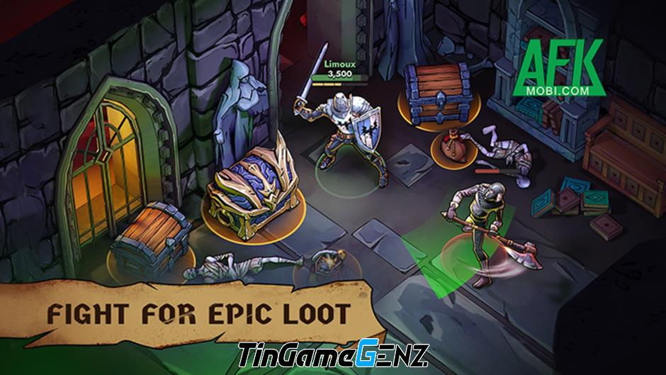 Grim Heroes: Game nhập vai PvP Arena sinh tồn trong hầm tối